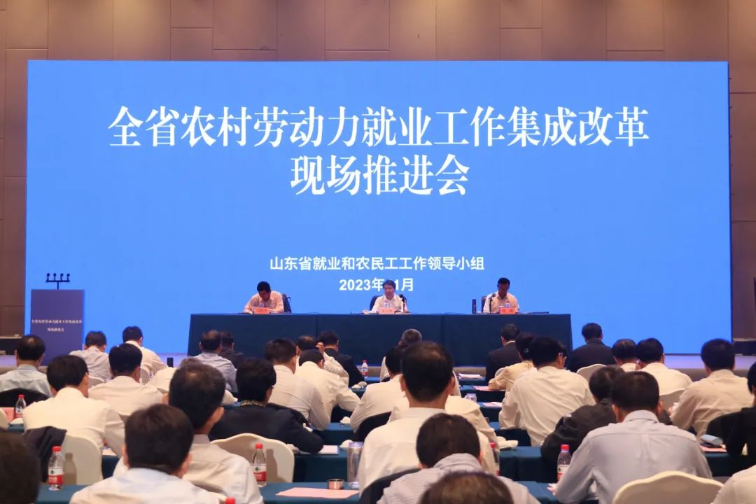 全省農(nóng)村勞動(dòng)力就業(yè)工作集成改革現(xiàn)場推進(jìn)會(huì)在德州召開